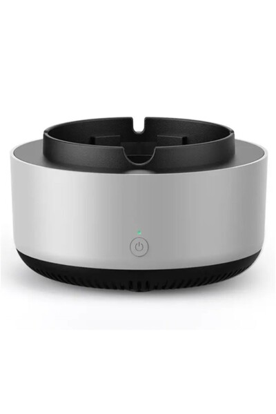 SyaMAG Smart Ashtray with Self-Cleaning and Smoke Odor Elimination