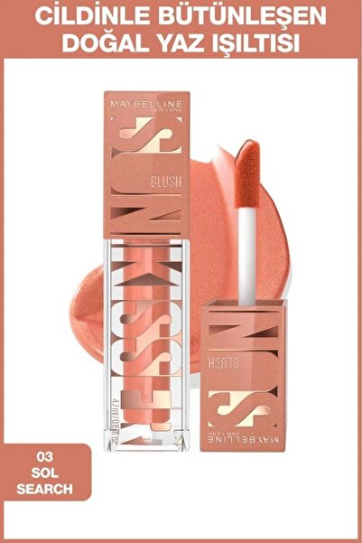 Maybelline New York Sunkisser Likit Allık- 03 Sol Search