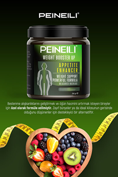 PEINEILI Kilo Almaya Yardımcı Takviye Kilo Aldırıcı Iştah Açıcı Proteinli Vitaminli Ballı Macun 240gr