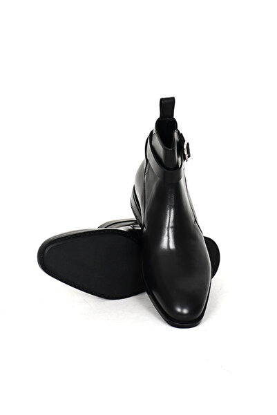 Tuna Kauçuk Taban Hakiki Deri Toka Detaylı Erkek Klasik Bot - B9618