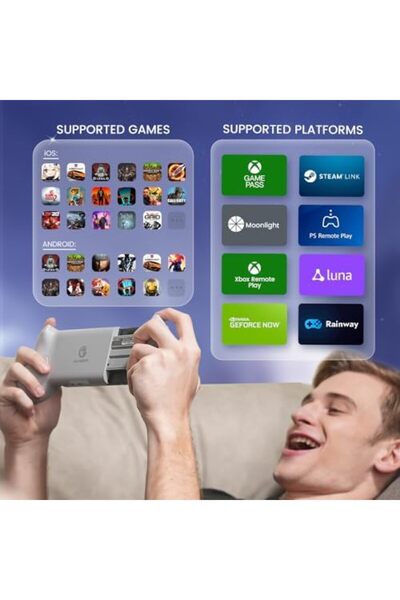 STOREMAX svngsphereshop ve iPhone 15 Serisi için GameSir G8 Galileo Mobil Oyun Denetleyicisi (USB-C) - Hall E