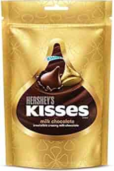 Hershey's شوكولاتة هيرشي كيسز بالحليب - 325 غرام، عبوة ترويجية من قطعتين