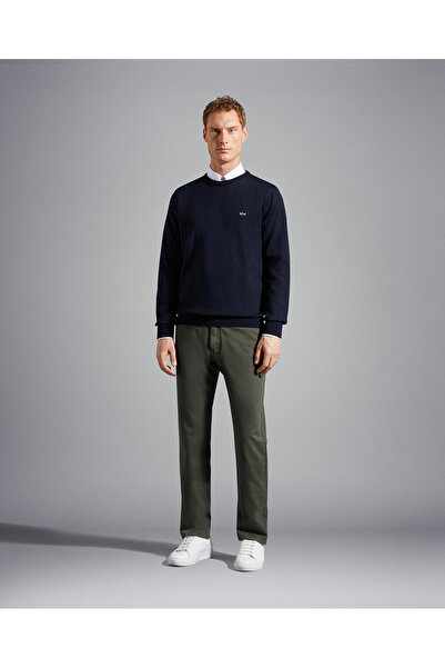 PAUL&SHARK MEN'S KNITTED ROUNDNECK C.WWOOL