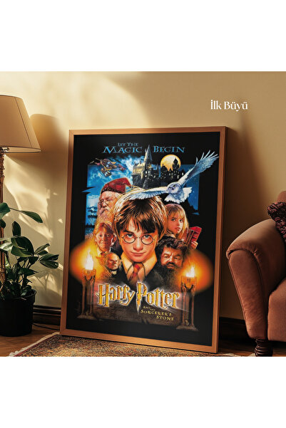 tuvart Sayılarla Boyama Seti Harry Potter 40x50cm Magic Begin, İlk Büyü