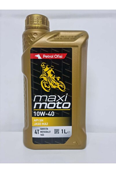 Petrol Ofisi MAXIMOTO 10W40 1 LT MOTOSİKLET YAĞI