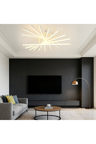 RFAN Candelabru LED, Model JX630116-9, cu telecomandă, 3 tipuri de lumină, 16...