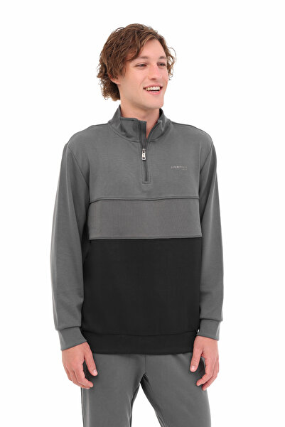 lumberjack ML LUKA 16ITL815 5PR Gri Erkek Sweatshirt