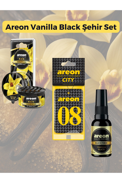 Areon Vanilla Black Şehir Set-08