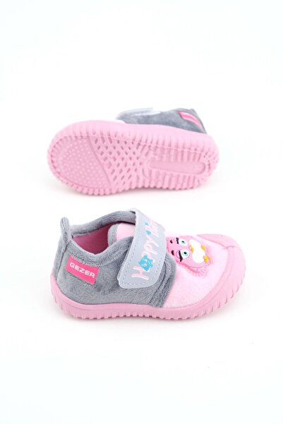 GEZER 03368 Girl's Daily Velcro Slippers Nursery Shoes