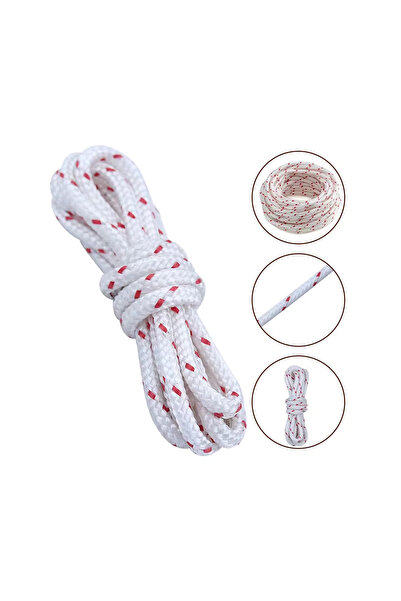 layfhex Çok Amaçlı Kalın Polyester İskota Branda Çekme Yük Bağlama Halatı 8mm...