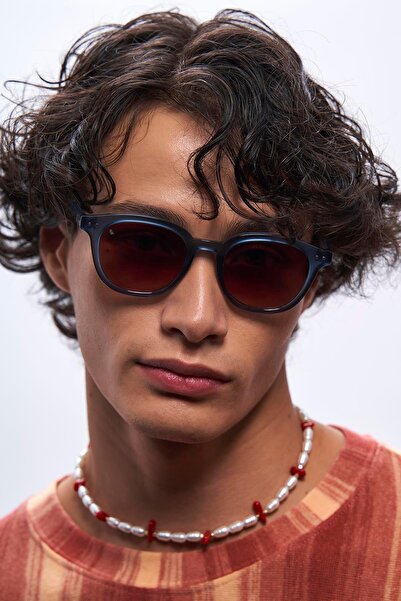 Bilge Karga Nova Blue Brown Gradient Men's Sunglasses