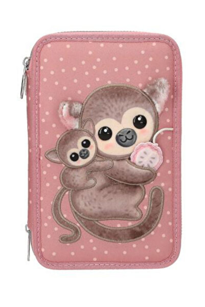 Next Plus Licensed Depeche Top Model Three-Layer Fully Filled Pencil Case Application Juicy