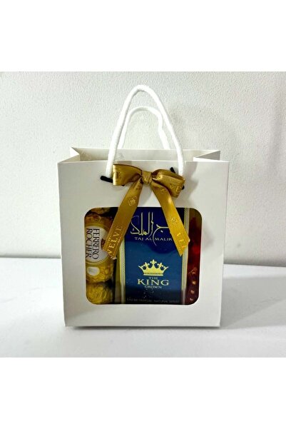 velve Πακέτο για άνδρες με αραβικό άρωμα Ard al Zaafaran Taj al Malik 50ml, βραχιόλι ζιρκονίου, πραλίνες