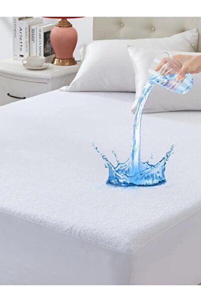 GARDEN ROOM Husă de saltea elastică impermeabilă cu margine completă - Protecție pentru saltea cu cearșaf