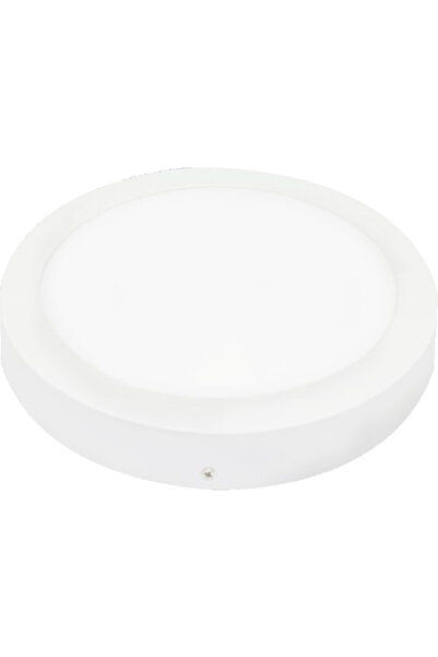 K2 KDL062 Backlight Yuvarlak Sıva Üstü Panel 18W Beyaz LED Tavan Aydınlatma
