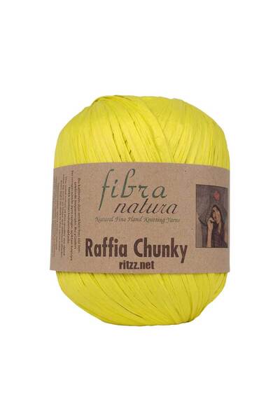 Fibra Natura Raffia Chunky 114-37 Yellow