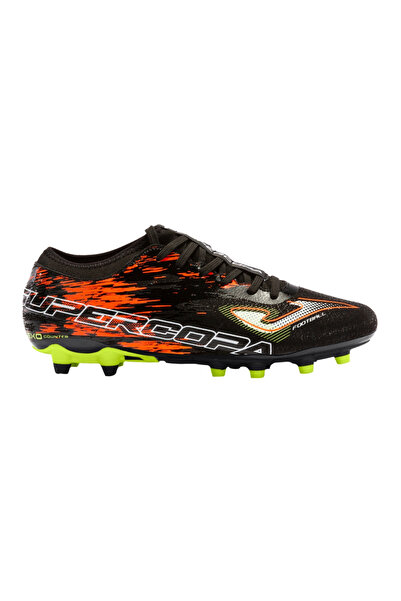 Joma Ghete de fotbal Supercopa 2301 FG negre, 45, teren cu iarbă