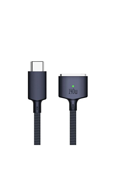 LivX Usb-C - Magsafe 3 İle Uyumlu Apple Macbook Uyumlu Örgü Modelli Şarj Kabl...