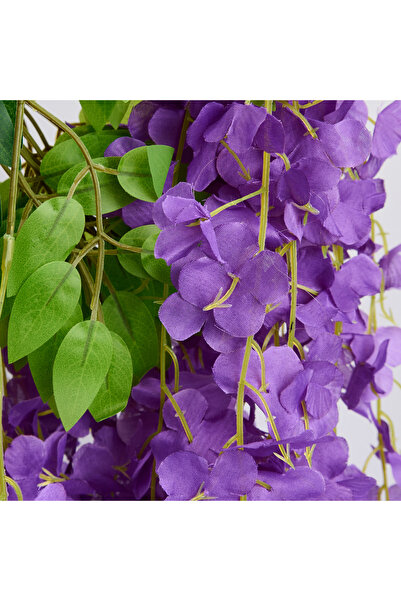 Artificiale Rolio Set 12 Glicina Artificiala Curgatoare – 1.1 m, Culori Variate