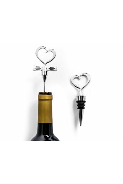 Gadget Master Set tirbuson si dop inima negru