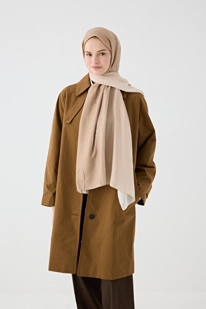 cs camellia scarf Gradient Cashmere Shawl - Sand