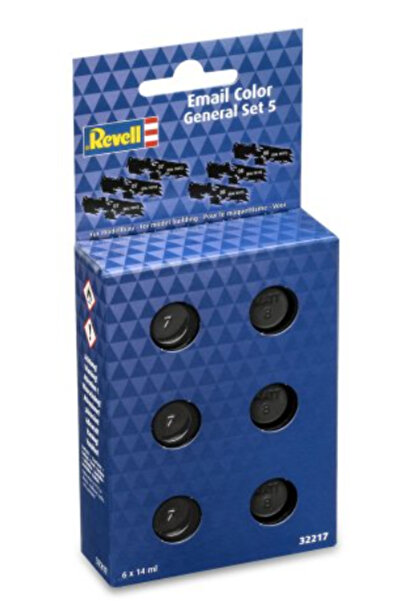 REVELL Set De Culori Email – General 5 Lucios/Mat (6 X 14 Ml) –