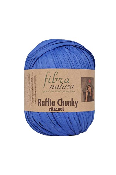 Fibra Natura Raffia Chunky 114-35 Albastru cer