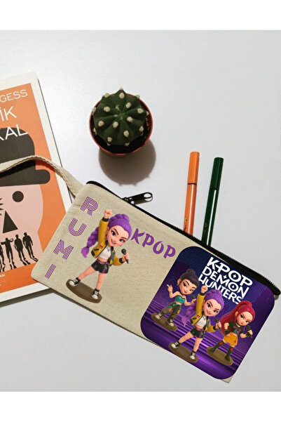 lovver Kpop Demon Hunters Hunterix румі дизайн пенал на блискавці