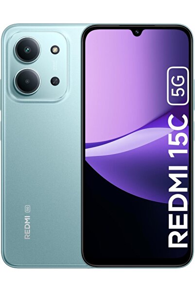 Xiaomi Redmi 15C Smartphone with 8GB RAM, 256GB Storage, 5G Mint Green - Global Version
