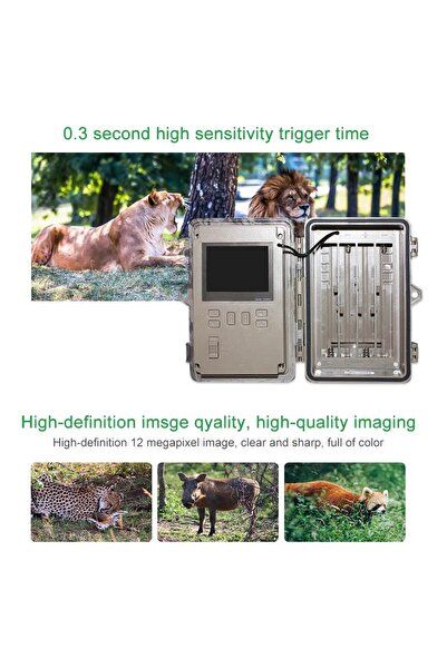 Keep Hunting camera ,691, 12MP Photo, Audio-Video, IR 20m, with Photo and Video Storage on SD card