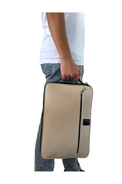 BYZ - 3012 Beige/Black Laptop Briefcase (36/25/6cm)