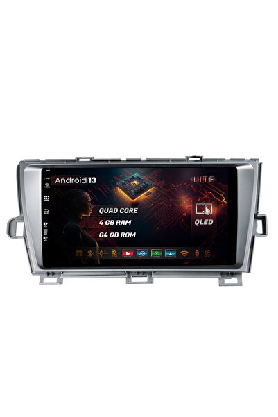 HUB64 Navigatie Toyota Prius (2009-2014), 4GB RAM, Quadcore, Carplay, Android...