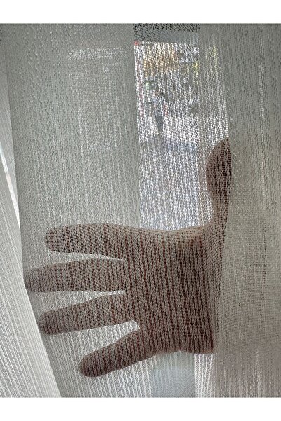 SOLUTE 3 METRE ENİNDE 2.50 METRE BOYUNDA 1 E 2 PİLELİ KIRIŞMAZ PERDE TÜLÜ KUL...