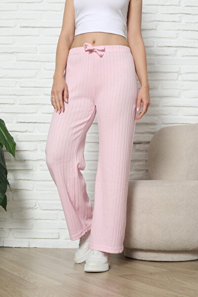 STELLAPİNK Seasonal Cotton Pajama Bottoms - Powder Pink