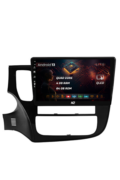 HUB64 Navigatie Mitsubishi Outlander (2013-2020), 4GB RAM, Quadcore, Carplay,...