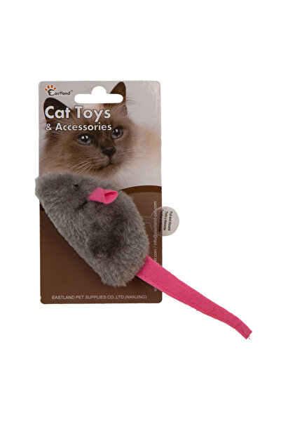 Eastland ماوس صوت رقمي من القطيفة مع نبات القطط 8 سم