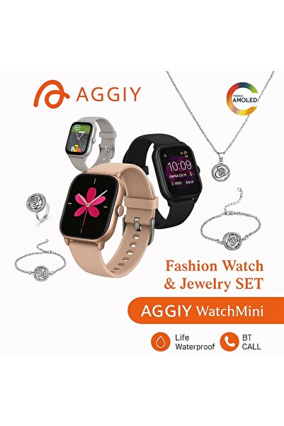 TECHNOMEN Suya Karşı Dayanıklı Akıllı Saat Kolye Küpe Yüzük Bileklik Kordon H...