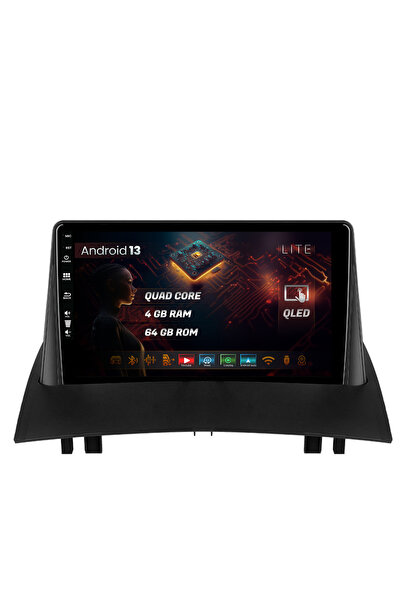 HUB64 Navigatie Renault Megane 2 (2002-2009), 4GB RAM, Quadcore, Carplay, And...