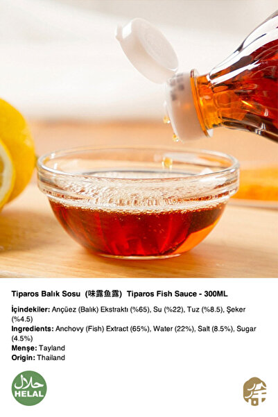 Tiparos Balık Sosu (Tiparos Fish Sauce) - 300ML