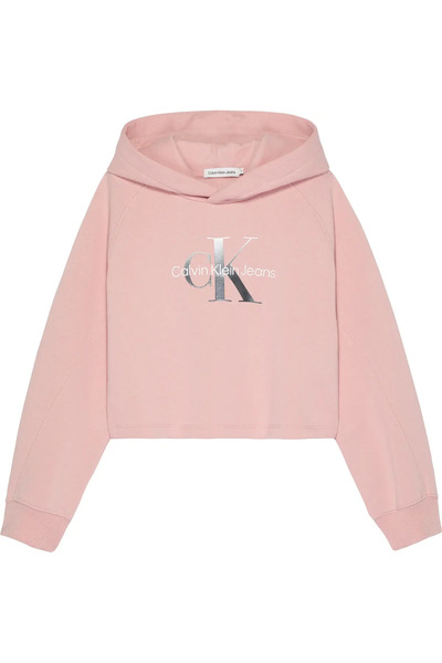 Calvin Klein GRADIENT MONOGRAM HO Kadın Pembe Hoodie