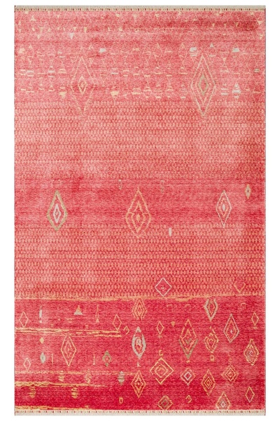 akbel halı & yatak exclusive home design Zara ZR 15 Kırmızı Autumn Özel Tezga...