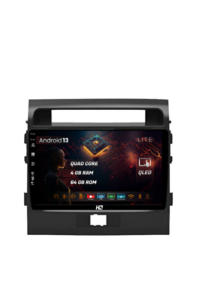 HUB64 Navigatie Toyota Land Cruiser 200 (2007-2015), 4GB RAM, Quadcore, Carplay, Android Auto