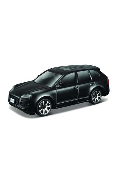 BBURAGO Street Fire 1:43 Porsche Cayenne Black Metallic Model, BB 30010