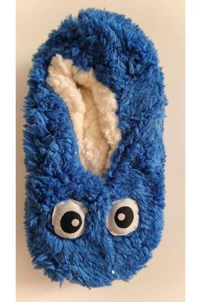 Chirpy My Baby Kumsal Non-Slip Sole Children's Home Slippers with Different Colors and Images.