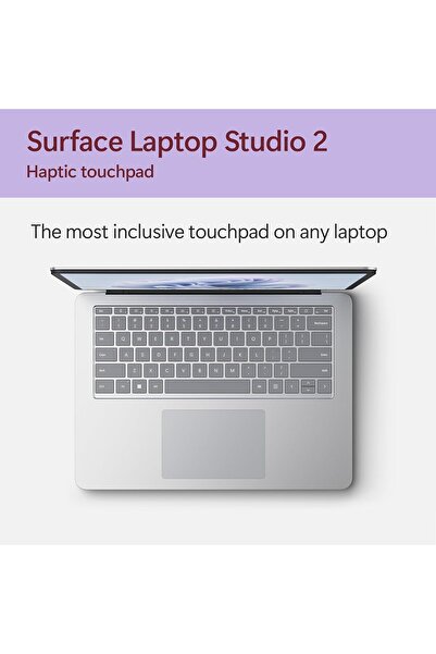 MICROSOFT Surface Laptop Studio 2- 14.4" i7, 16GB RAM, 512GB SSD, RTX 4050, Windows 11, Platinum