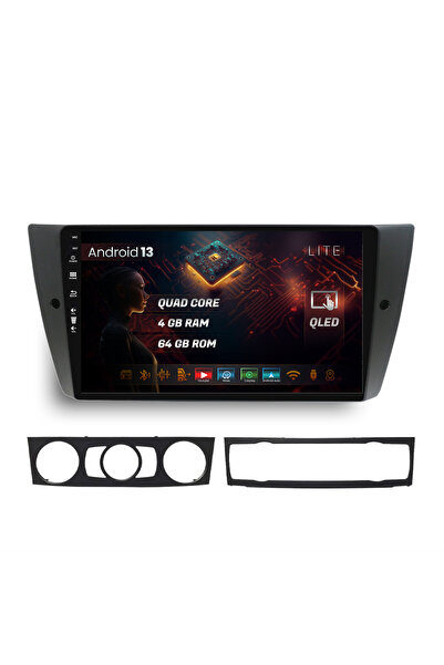 HUB64 Navigatie BMW Seria 3 E90, E91, E92, 4GB RAM, Quadcore, Carplay, Androi...