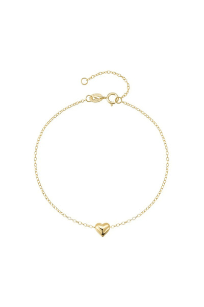 Pandora Arts Brățară Delicată cu Inimă, din Argint, gold