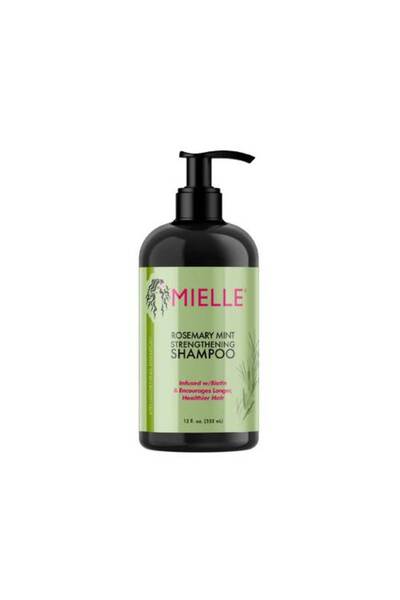 MIELLE Rosemary and Mint Shampoo for Strengthening Hair by Organics 355 ml