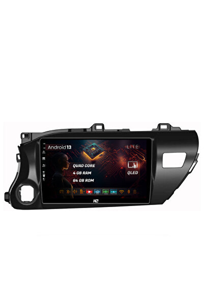 HUB64 Navigatie Toyota Hilux (2015+), 4GB RAM, Quadcore, Carplay, Android Auto
