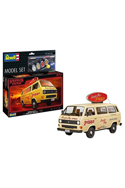 REVELL Set Mașină Argyles VW T3 : Stranger Things Scara 1:25
